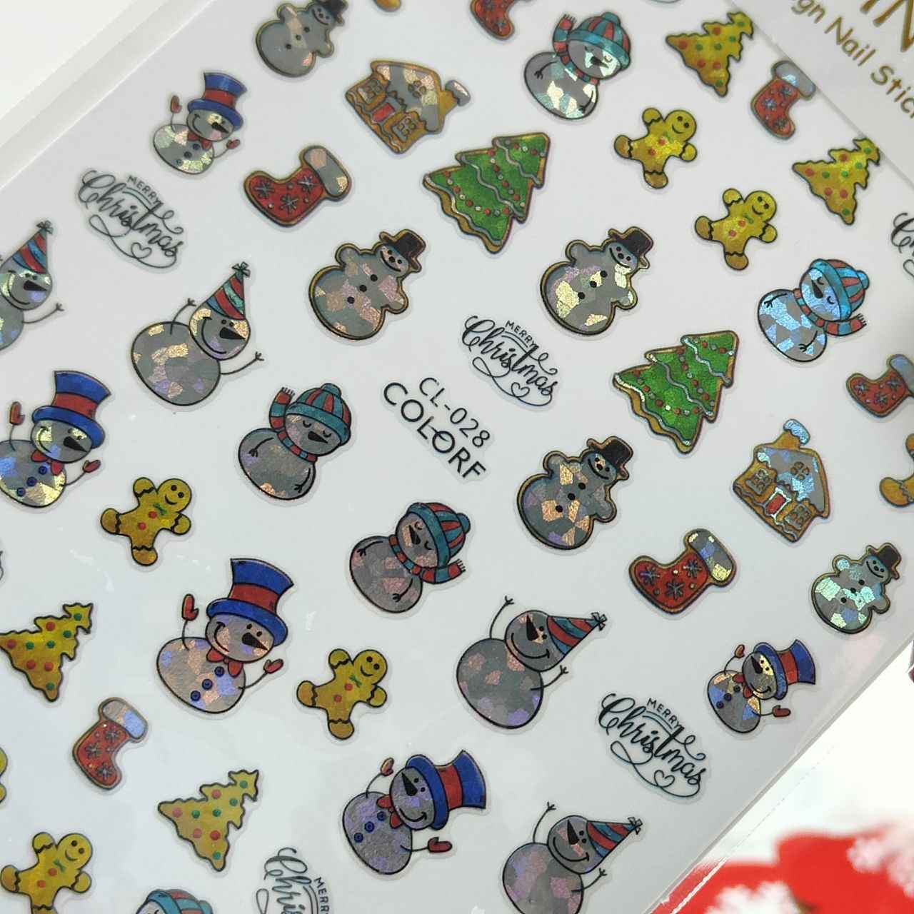 Adesivi Natale CL 028