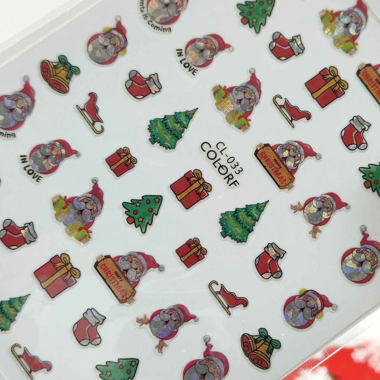 Adesivi Natale CL 033