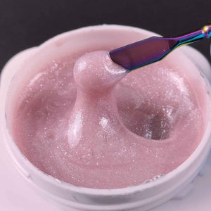 Nail Builder Gel 102 Malva Glitter