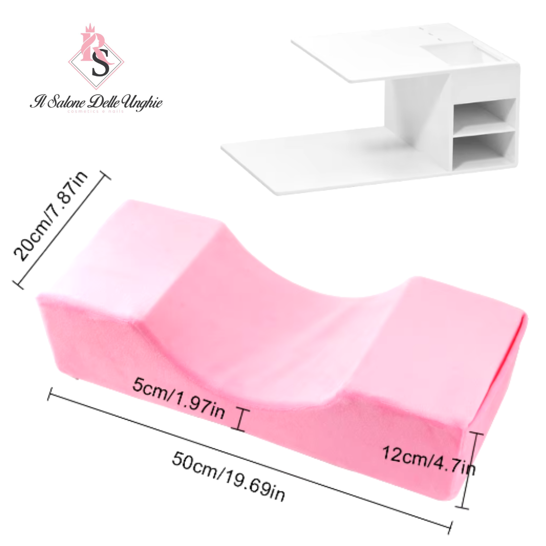 cuscino extension ciglia rosa