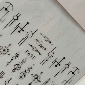 STICKER GEOMETRICO F635