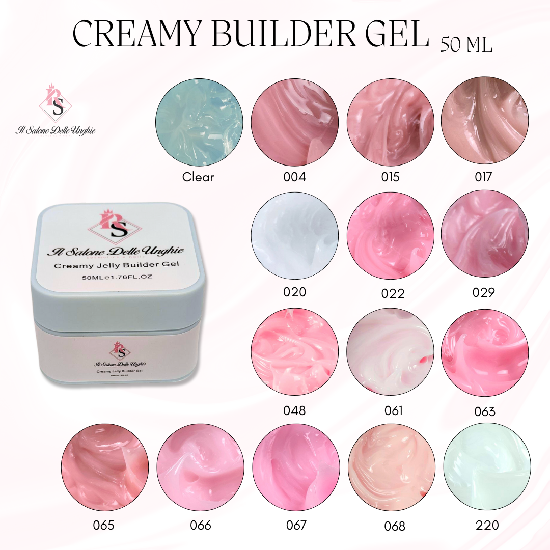 Creamy Gel 072 Nude Rosato Glitter - Il Salone Delle Unghie