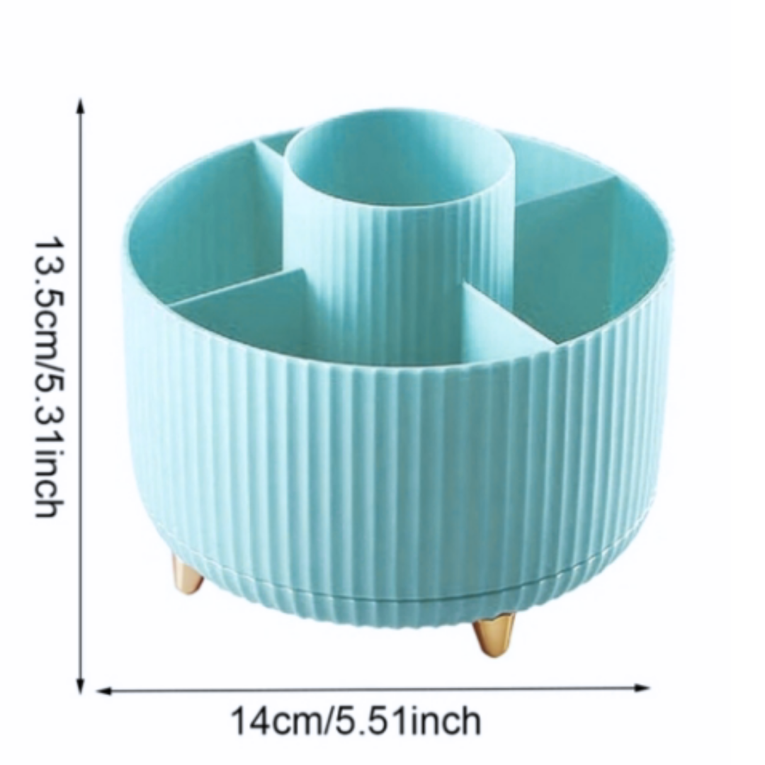 ORGANIZER DA SCRIVANIA TONDO blue