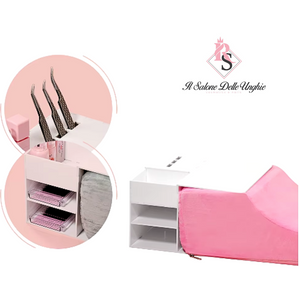 cuscino extension ciglia rosa