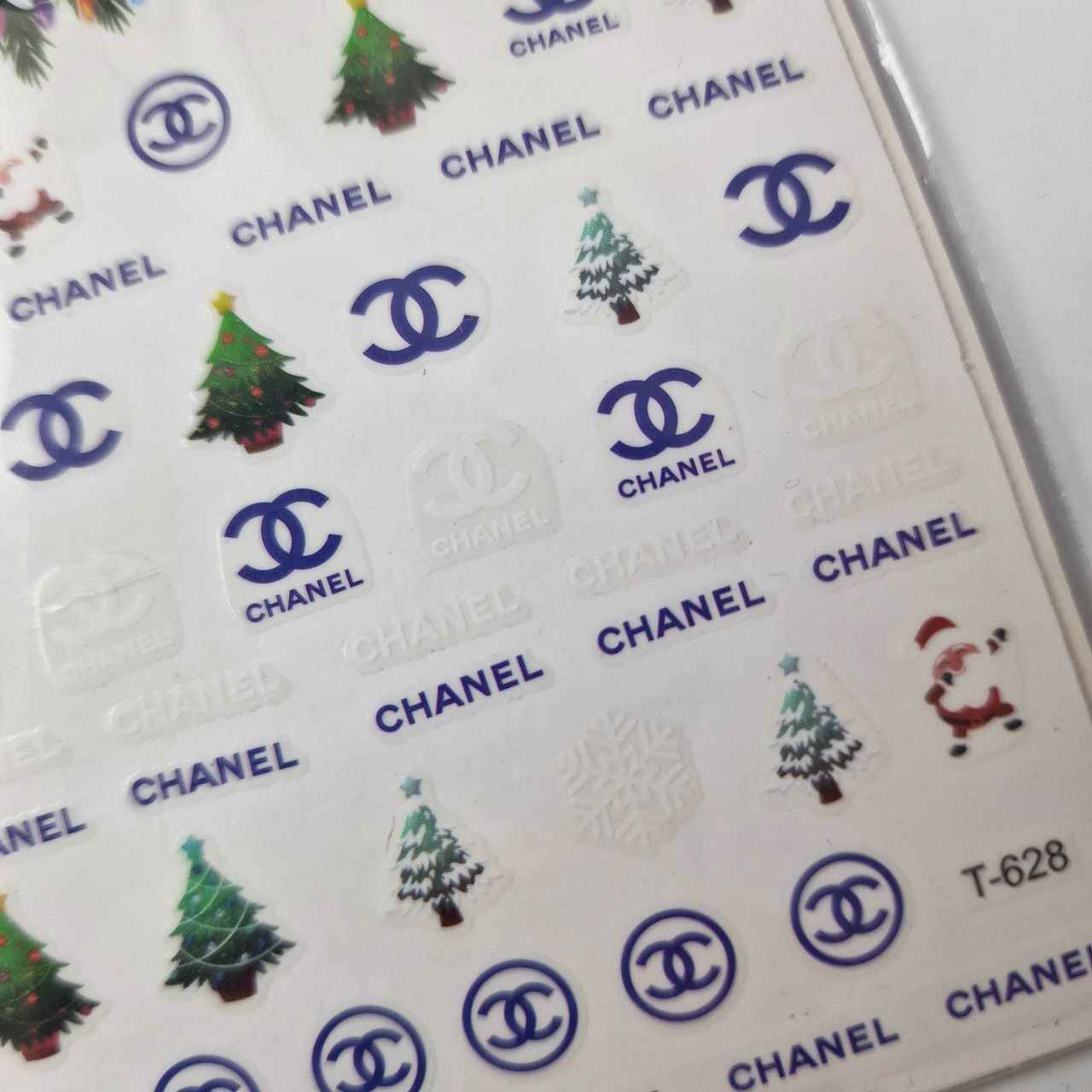 Adesivi Firme Natale T628