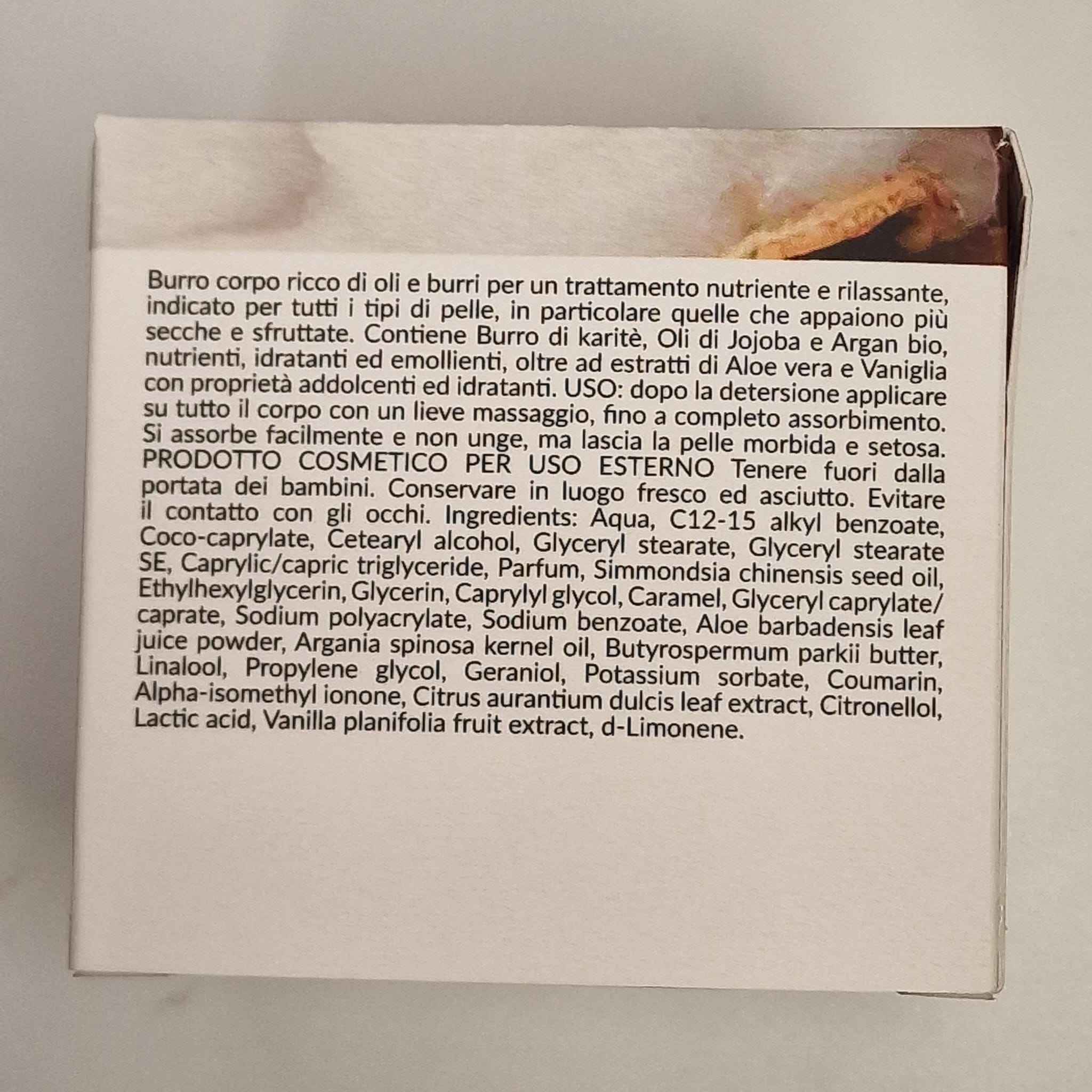 BURRO CORPO fiori di cotone e legno di cedro