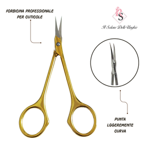 forbicine manicure slim gold