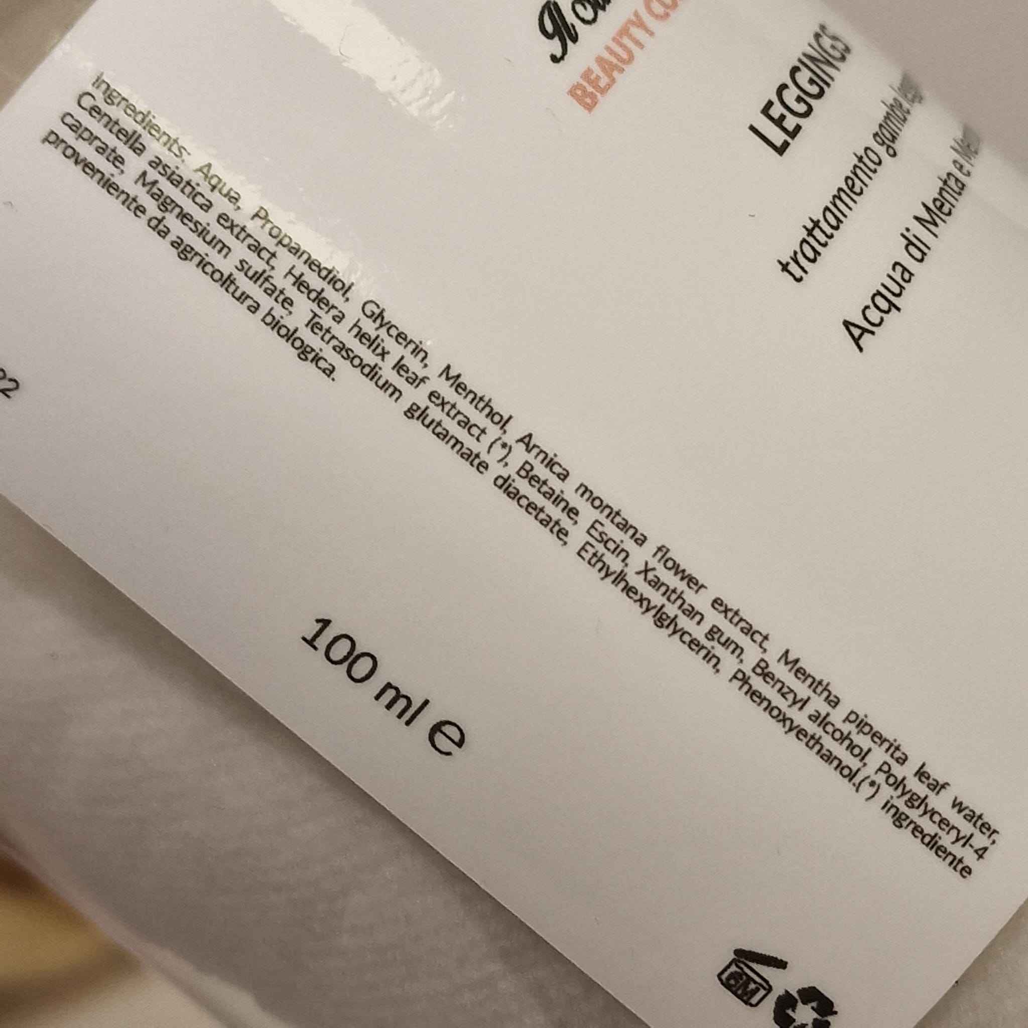 LEGGINGS RIUTILIZZABILI gambe leggere