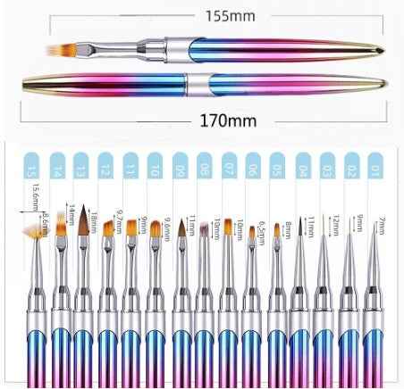 NAIL ART KOLINSKY #6