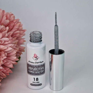 Reflective 18 Glitter Line Gel 8ml