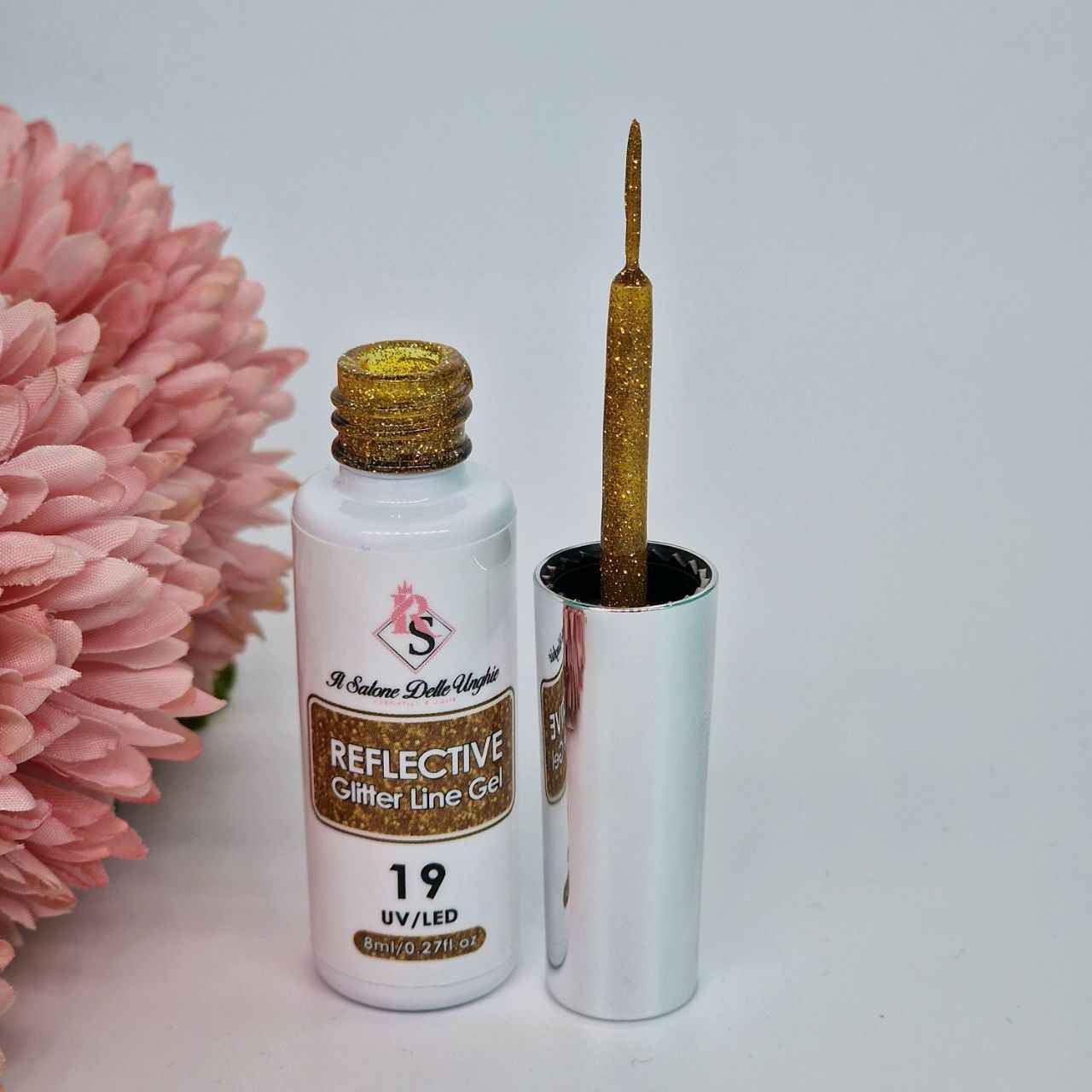 Reflective 19 Glitter Line Gel 8ml