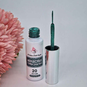 Reflective 20 Glitter Line Gel 8ml