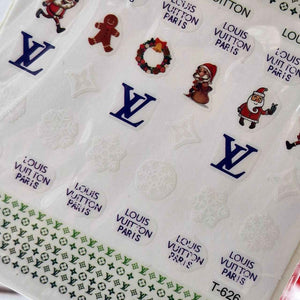 Adesivi Firme Natale T626