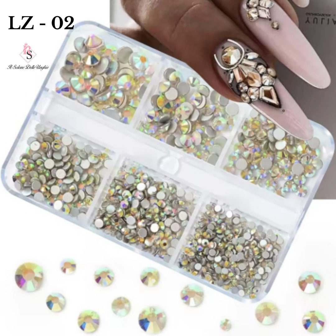 Swarovski Lz-02 – Strass per Nail Art Elegante - Il Salone Delle Unghie