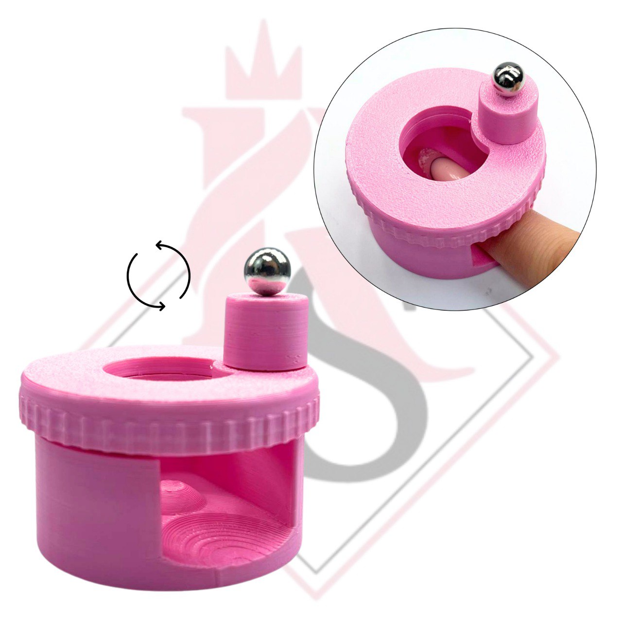 Come usare la Calamita Cat Eye Rotonda | Guida Nail Art