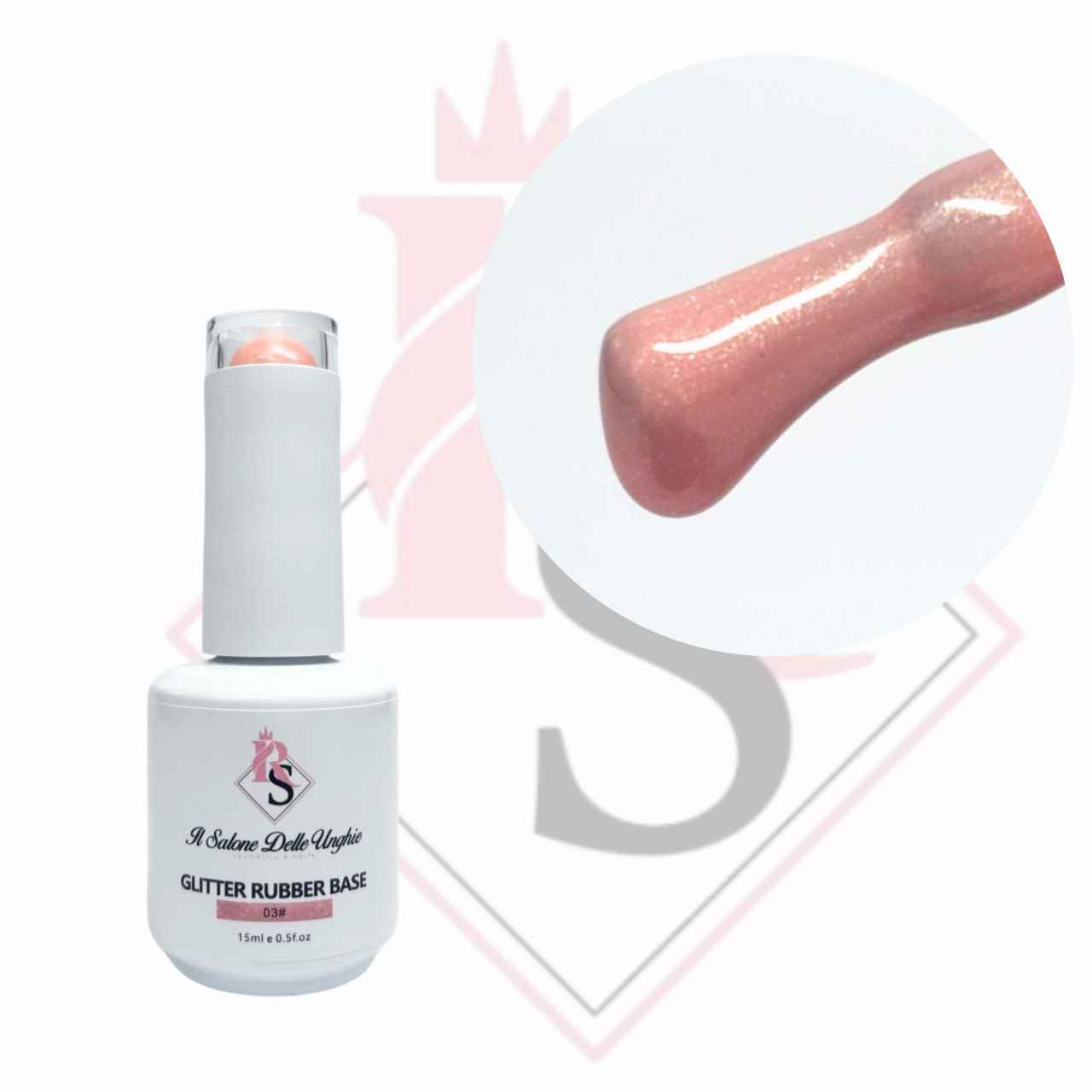 Rubber Base Glitter: Base Rinforzante e Luminosa Online