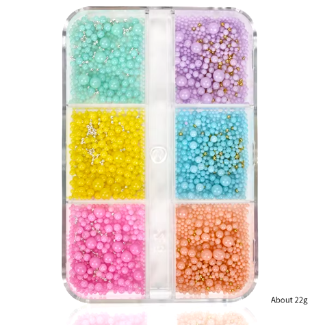 Caviale 3D Unghie: Come Creare Nail Art Eleganti e Luminose con le Decorazioni Caviale Macaron