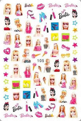 Adesivi Barbie 105