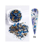 MICROSTAGNOLA BLU/ORO