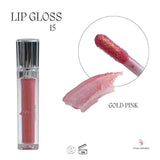 LIP GLOSS 15 gold pink