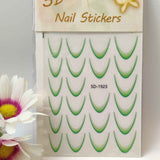 Sticker French 1923 Verde
