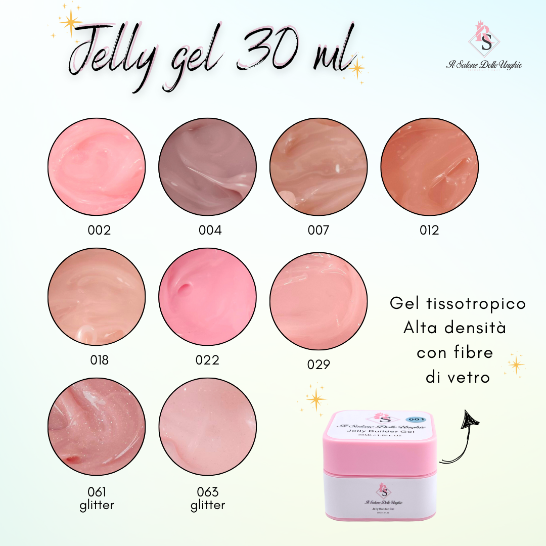 cartella colori jelly 30ml