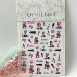 ADESIVI BARBIE JO-1514