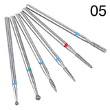 SET 6 PUNTE FRESA n.5 manicure
