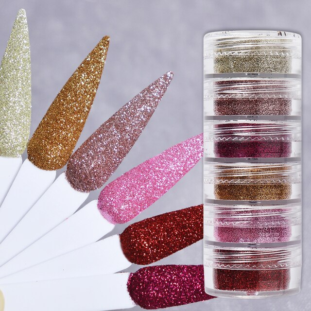 glitter set da 6 n10