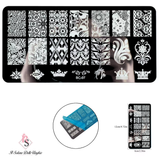 Placca Stamping Bc-07 - Il Salone Delle Unghie