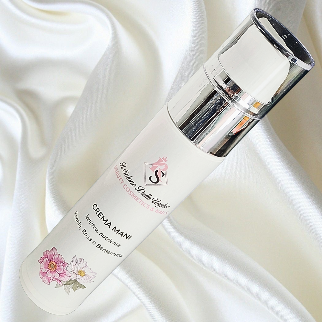 crema mani peonia