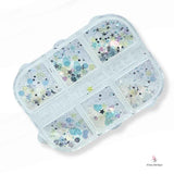 Glitter Paillettes Mix 01 Set Da 6