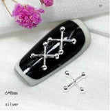 CHARMS HALLOWEEN croci argento