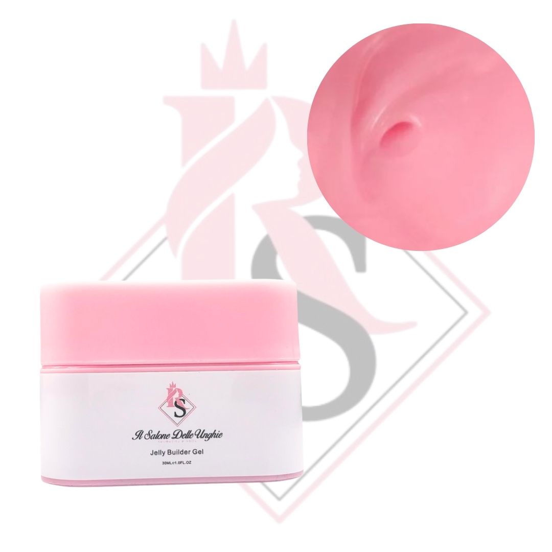 Jelly Gel 022 Pinky 30 ml - Gel Colorato per Unghie di Alta Qualità