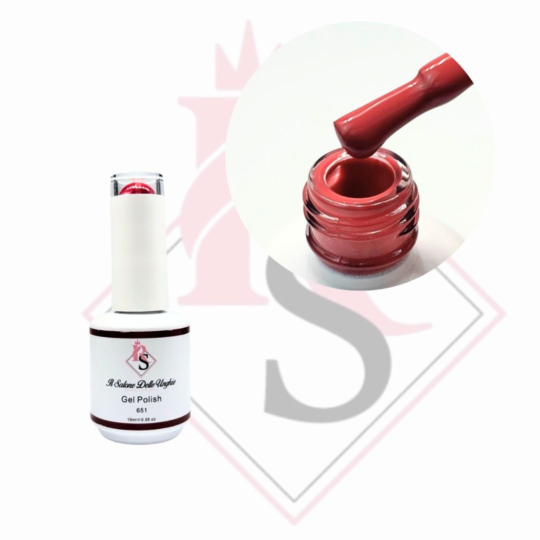 Gel Color 651 Rosso Mattone