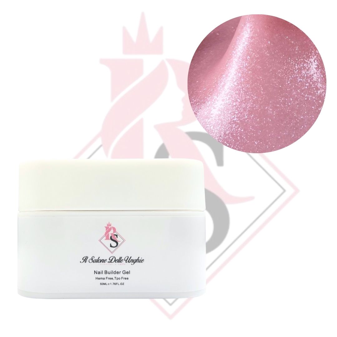 Nail Builder Gel 108 Natural Glitter-Costruttore Unghie