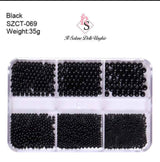 SET MIX CAVIALE 3D NERO