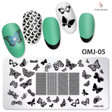 Placca Stamping OMJ-05 - Il Salone Delle Unghie