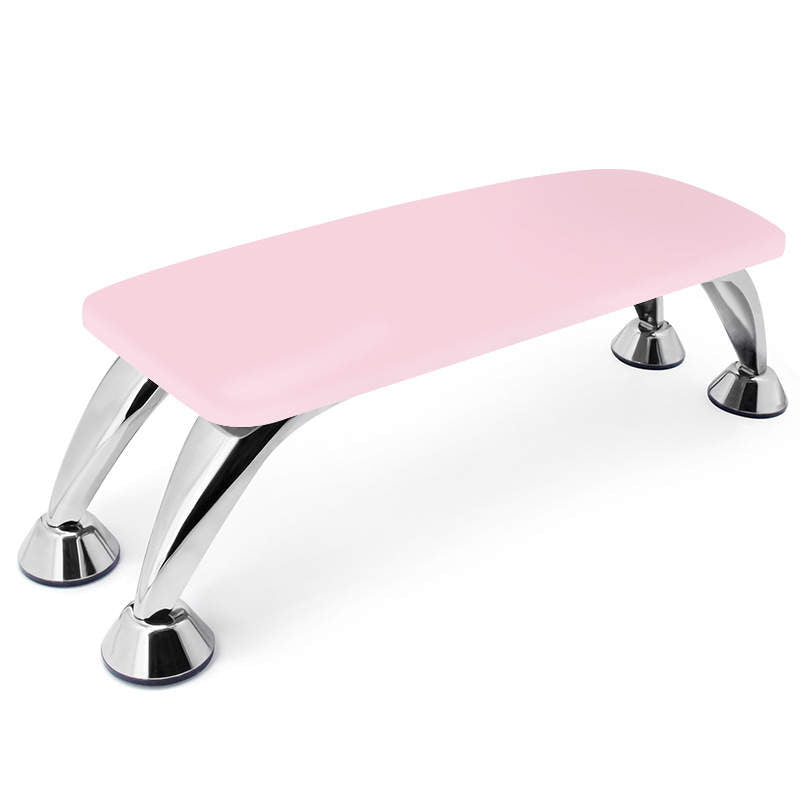 poggiamano argento e rosa