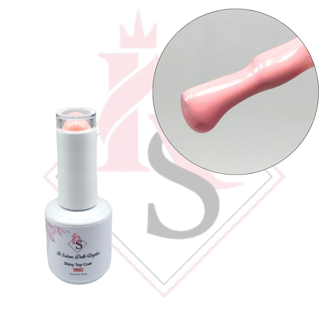 SHINY TOP COAT PINK