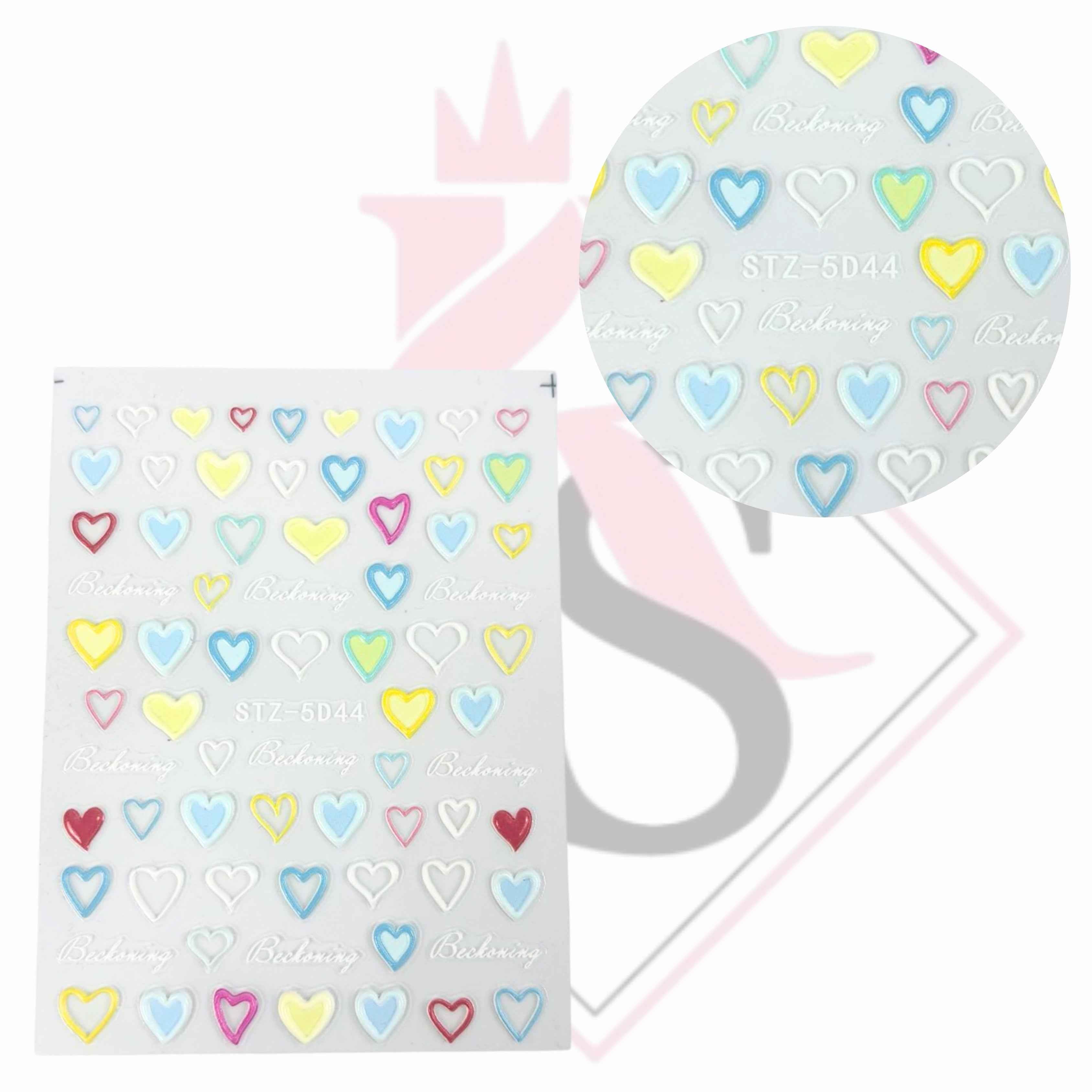 Sticker Cuori STZ- 5D28