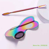 TAVOLOZZA NAIL ART FARFALLA ARCOBALENO