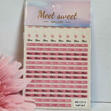 Adesivi Logo C014 Rosa