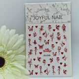 Adesivi Jo-2358 Farfalle