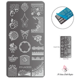 Placca Stamping Xy-03 - Il Salone Delle Unghie