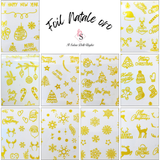 Foil Natale Oro - Il Salone Delle Unghie