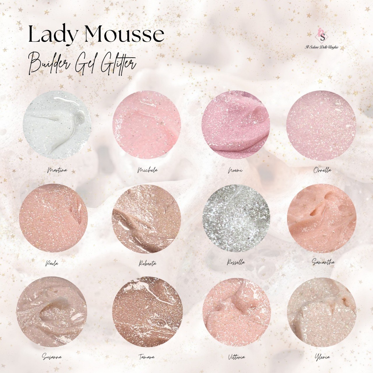 Builder Gel Mousse Glitter Lady Susanna
