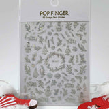 Sticker Natale Me 181 Argento