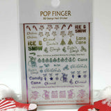 Sticker Natale Me 184 Multicolor