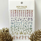 Sticker Natale Me197 Multicolor